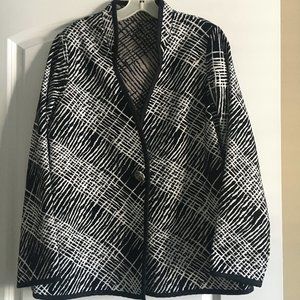 FALL SALE! Reversible Black and White Jacket